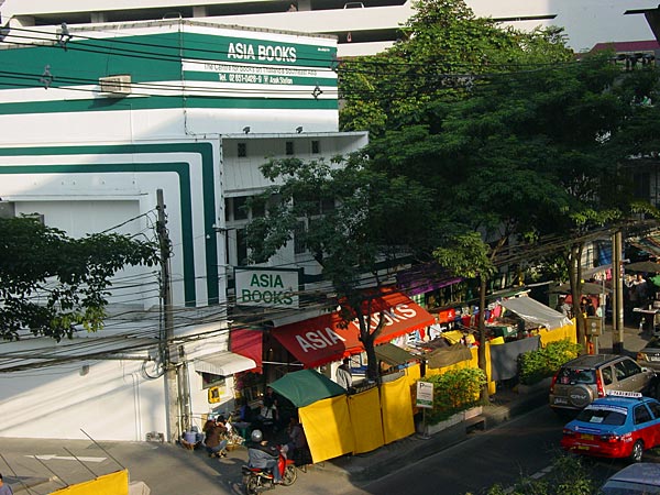 The original Asia Books store on Sukhumvit Road, now demolished