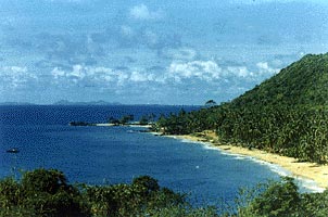 Beach at Amphoe Thamai, Chanthaburi