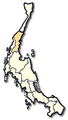 Chumphon Map