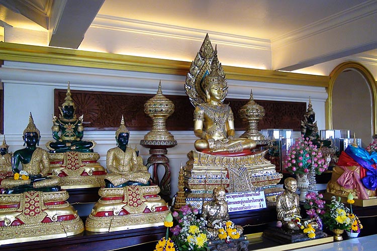 At the Entrance to the Golden Mount Temple