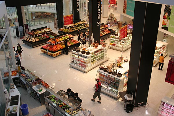 Food Hall on the 7th Floor of CentralWorld, Bangkok