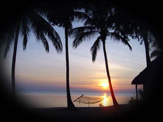 Sunset at Hansa Resort, Koh Phangan