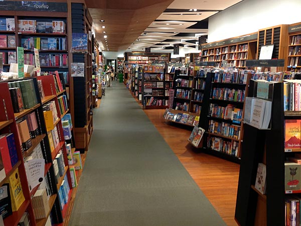 Kinokuniya book shop, at EMquartier, Bangkok