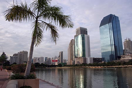 Benjakitti Park in Central Bangkok