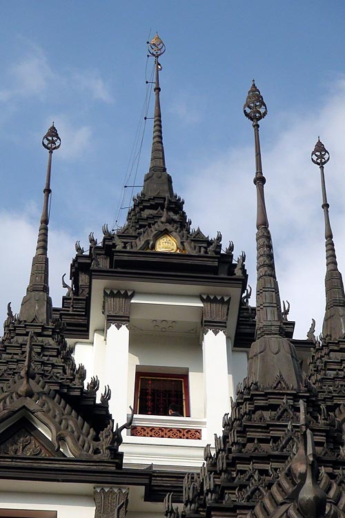 Upper levels of Loha Prasat