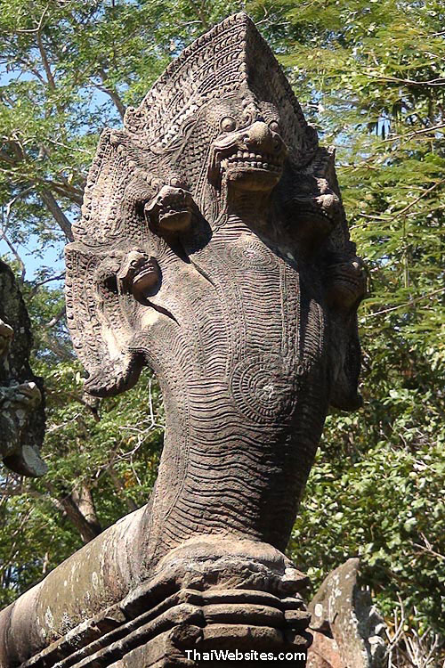 Naga Head on the second Naga Bridge