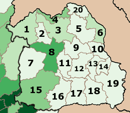 GDP of provinces of the Northeastern Region of Thailand