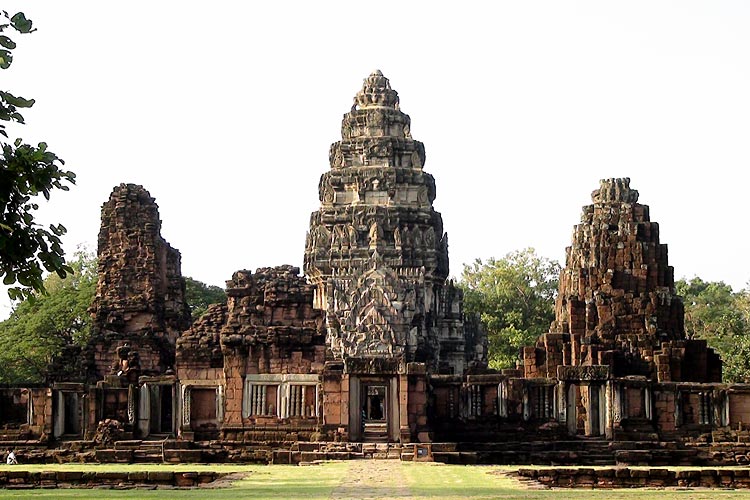 Front View of Prasat Hin Phimai, Nakhon Ratchasima