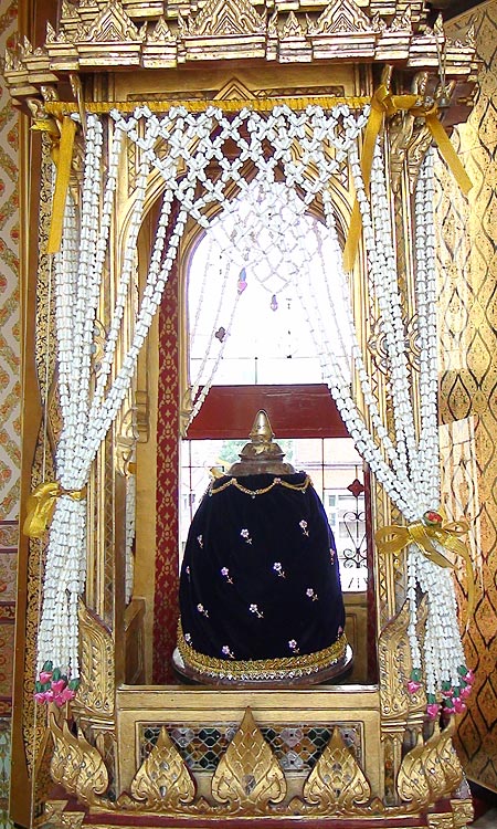 The Buddha Relic at the top of Loha Prasat, Bangkok