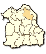 Sakon Nakhon province Map, Northeastern Thailand