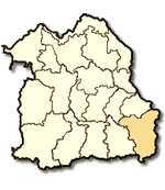 Ubon Ratchathani province Map, Northeastern Thailand