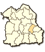 Yasothon province Map, Northeastern Thailand